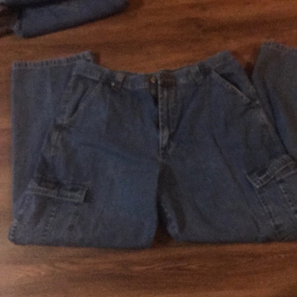 GUC wrangler cargo jeans